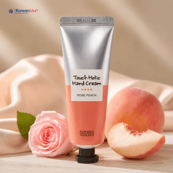 Tenzero Touch Holic Hand Cream (Rose Peach) - 50ml